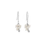 Mini Gemstone Pod Cluster Earrings