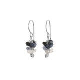 Mini Gemstone Pod Cluster Earrings