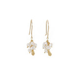 Mini Gemstone Pod Cluster Earrings