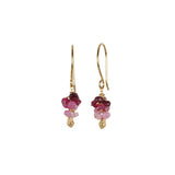 Mini Gemstone Pod Cluster Earrings