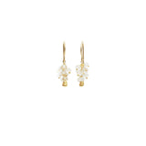 Mini Gemstone Pod Cluster Earrings