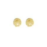 Mini Sand Dollar Studs