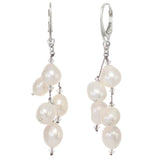Swarovski Crystal & Freshwater Pearl Drop Earrings