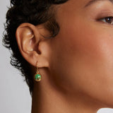 Turquoise Drop Earrings (Disc)