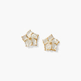 Plumeria Stud Earrings