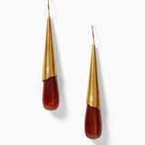 Carnelian Tide Earrings