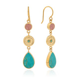 Zorro Triple Drop Earrings (Disc)