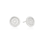 Artista Stud Earrings- Silver