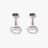 Horsebit Drop Earrings