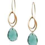 Green Quartz Fiona Earrings