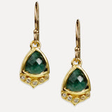 Chole Earrings -Emerald