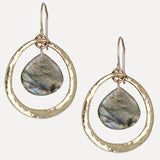 Labradorite Indie Earrings