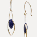 Blue Sapphire Mona Earrings
