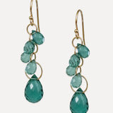 Green Quartz Evelyn Earrings