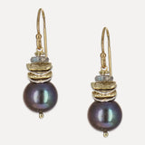 Rio Petite Peacock Pearl Earrings