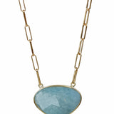 Ember Necklace - Aquamarine