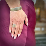 Tapered Shooting Star Diamond Cuff Bracelet