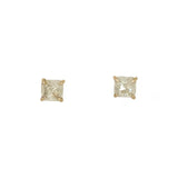 Salt and Pepper Diamond Stud Earrings