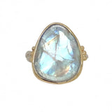 Rainbow Moonstone Cocktail Ring