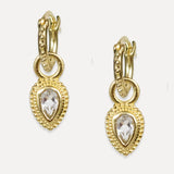 White Topaz Ellis Huggies
