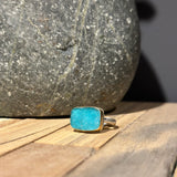 Rectangular Chrysocolla Drusy