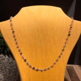 Gemstone Bead Chain Necklace