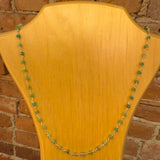 Gemstone Bead Chain Necklace