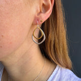 Double Small Lotus Earring