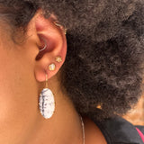 Dendritic Opal Earrings