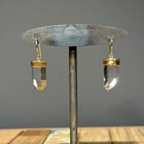 Rock Crystal Dangle Earrings