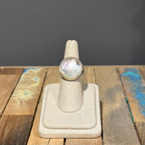 Mother of Pearl and Rock Crystal w/ Diamond