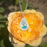 Coral Sea Agate Necklace