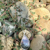 Purple Chalcedony Necklace