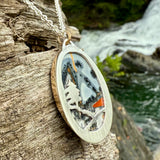 Maligano Jasper Reversible Landscape Necklace