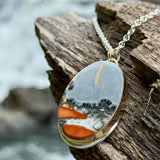 Maligano Jasper Reversible Landscape Necklace