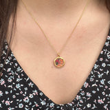 Mini Glass Botanical Necklace