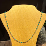 Gemstone Bead Chain Necklace