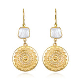 Sun Medallion Dangles