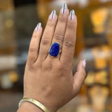 Lapis Cocktail Ring