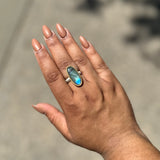 10.04 ct Labradorite Ring