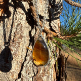 Montana Agate Rooted Tree Necklace