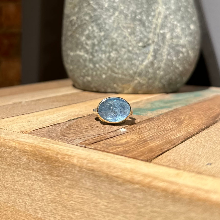 Oval Aquamarine