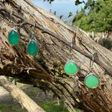 Bezeled Earrings