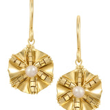 Mini Morning Glory Earrings