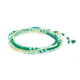 Mint Ombre Wrap Bracelet - Necklace