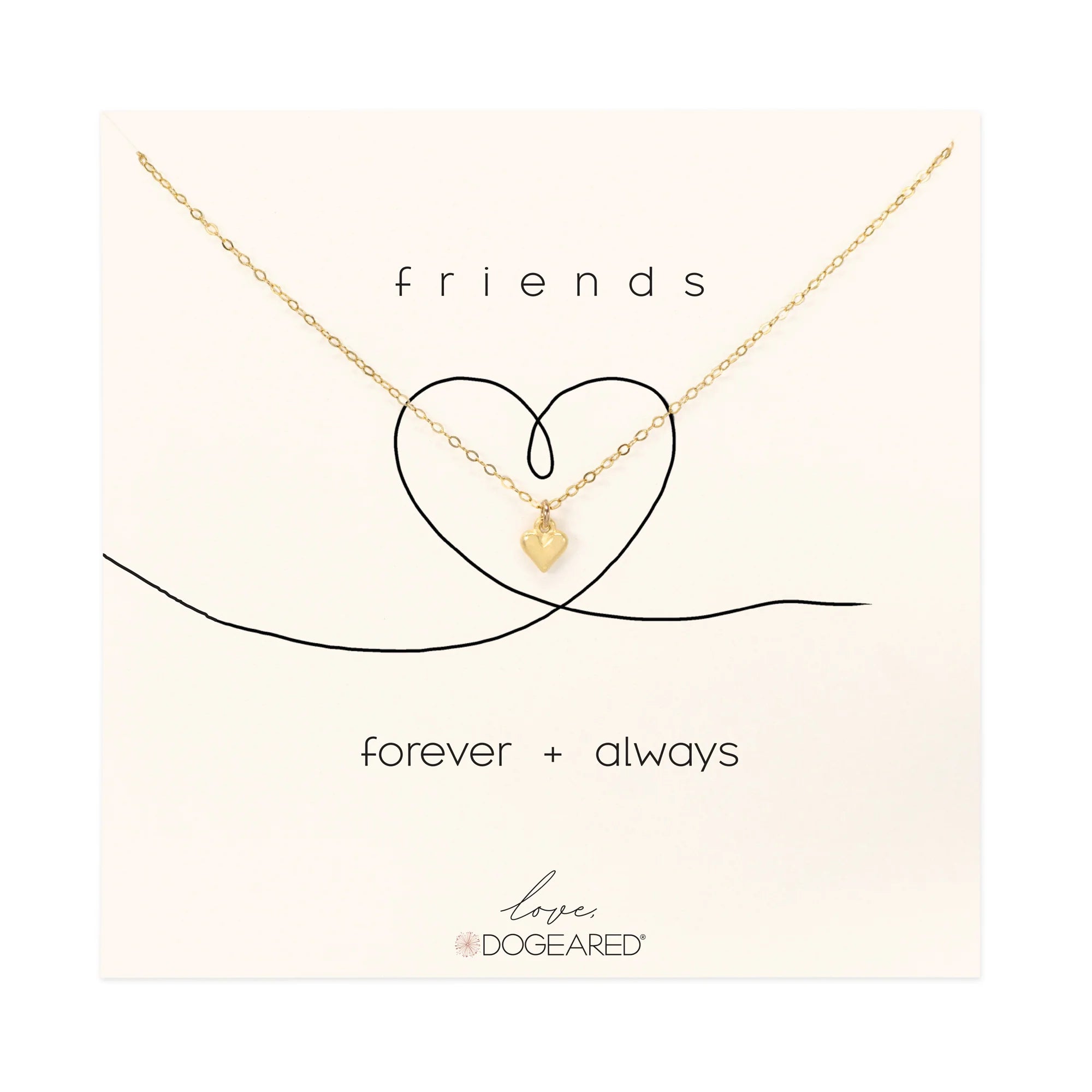 Dogeared 2025 necklace friendship