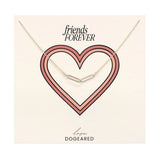 Modern Friends Forever linked necklace