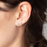 London Blue Topaz Trifecta Studs