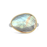 Rosecut Moonstone Cocktail Ring