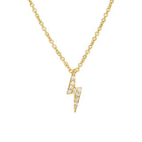 Mini Lightning Bolt Necklace